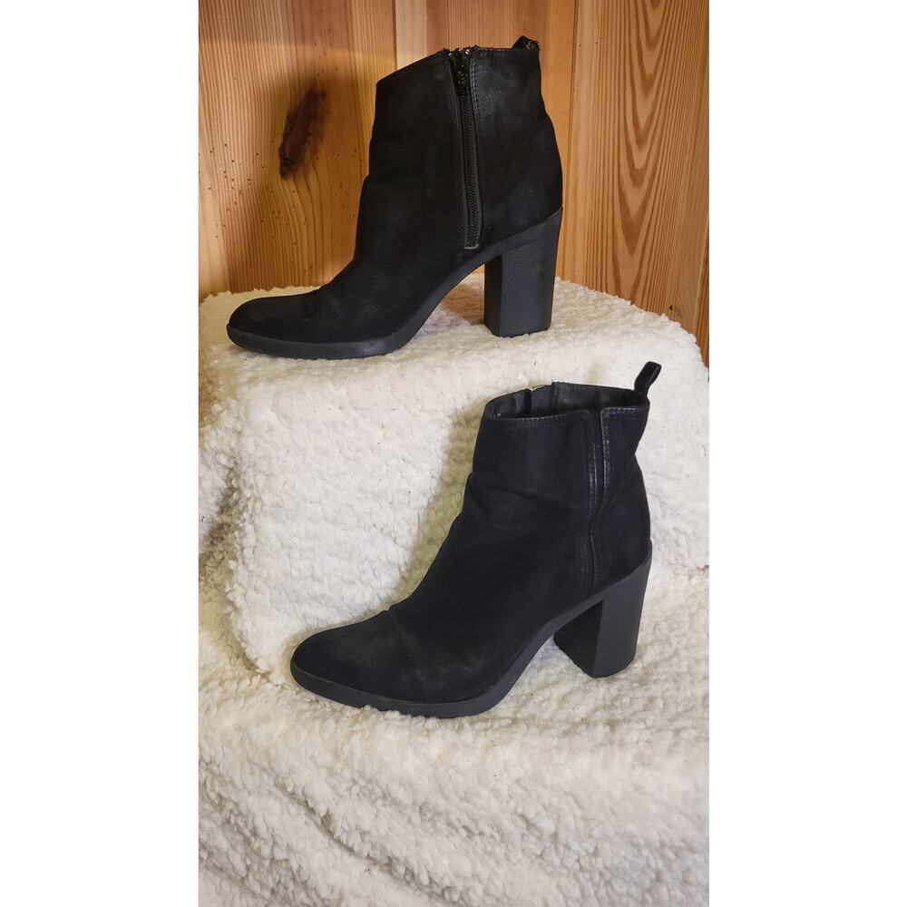 H&M black ankle boots, Size UK38, US 7.5, heels is 3in high.